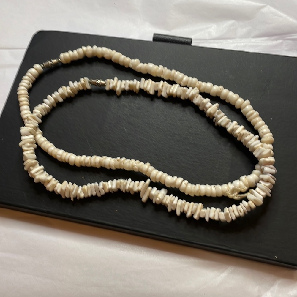 Puka shells 16” necklaces